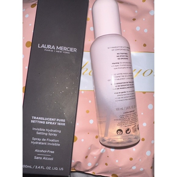 Laura Mercier Translucent Pure Spray Setting Spray 16hr 3.4 fl oz - Picture 3 of 4
